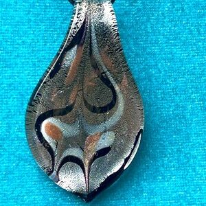 Vintage Art Glass Pendant